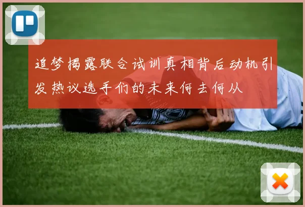 追梦揭露联合试训真相背后动机引发热议选手们的未来何去何从